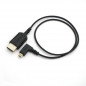 Ultra Thin Micro HDMI to Standard HDMI Cable 70cm Ultra Thin Micro HDMI to Standard HDMI Cable 70cm