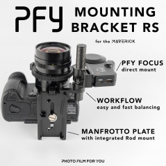 R-Arm für Maverick Gimbal zur Montage von Blackmagic Pocket 4k oder GH5