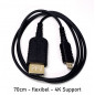 PFY - 4K Ultra Thin HDMI 2.0 Cable 70cm - Type A to Type D PFY - 4K Ultra Thin HDMI 2.0 Cable 70cm - Type A to Type D