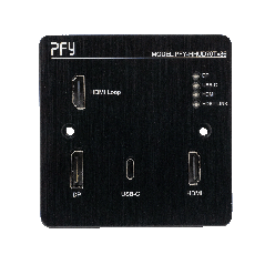 Wall Mount HDBT Transmitter PFY-HHUD70Tx86