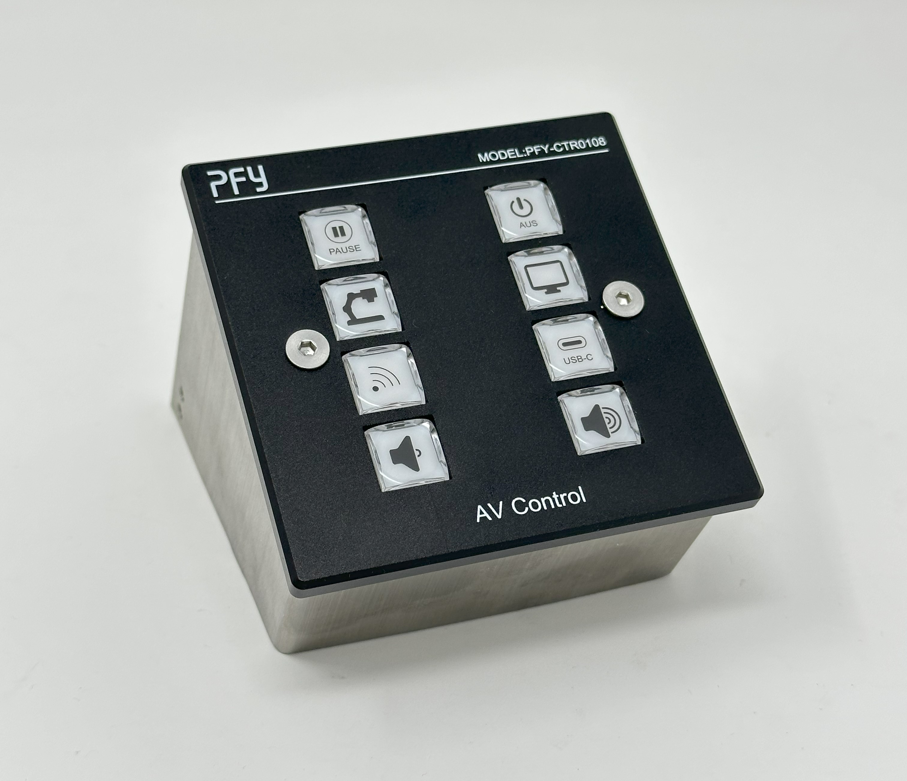 AV Control Panel - Desk mounting